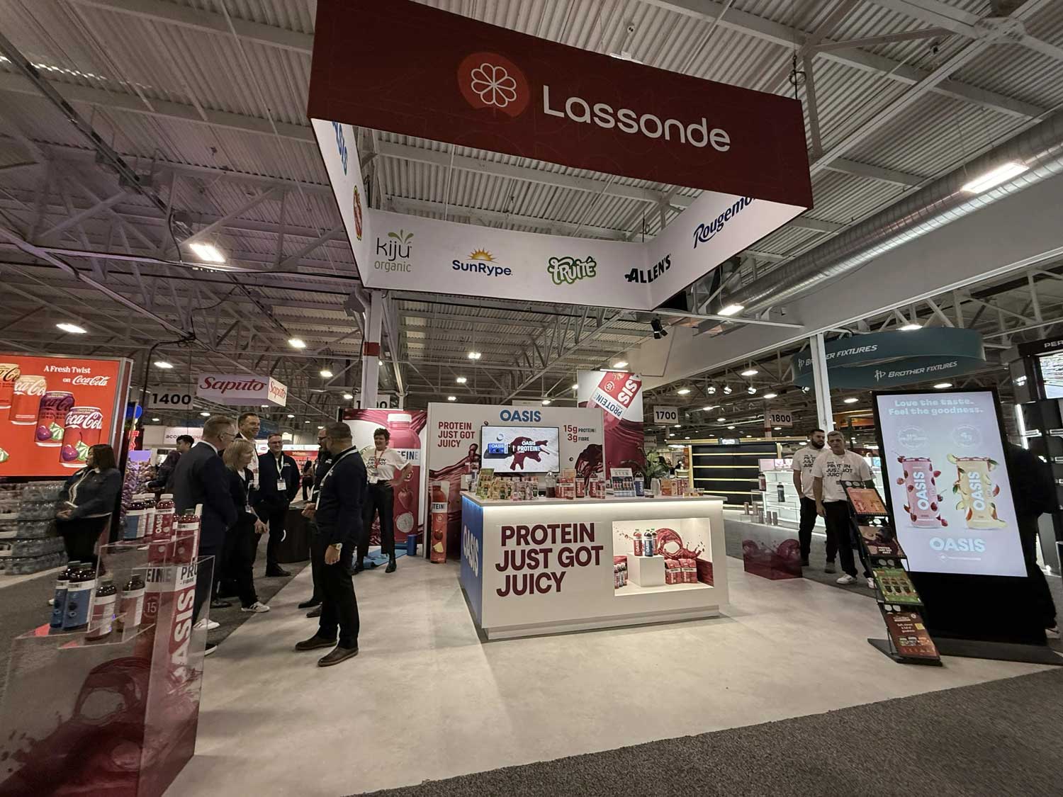 A Lassonde Inc. — Multi Booth award winner